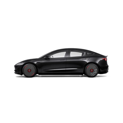 Pre-order (30 Days) HALODISC 2 Wheel Covers for Tesla | Custom Numbers - Black