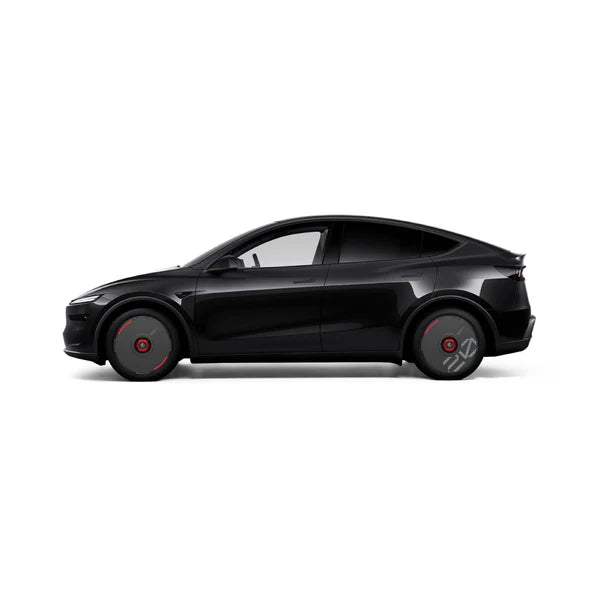 Pre-order (30 Days) HALODISC 2 Wheel Covers for Tesla | Custom Numbers - Black