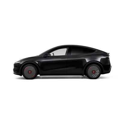 Pre-order (30 Days) HALODISC 2 Wheel Covers for Tesla | Custom Numbers - Black