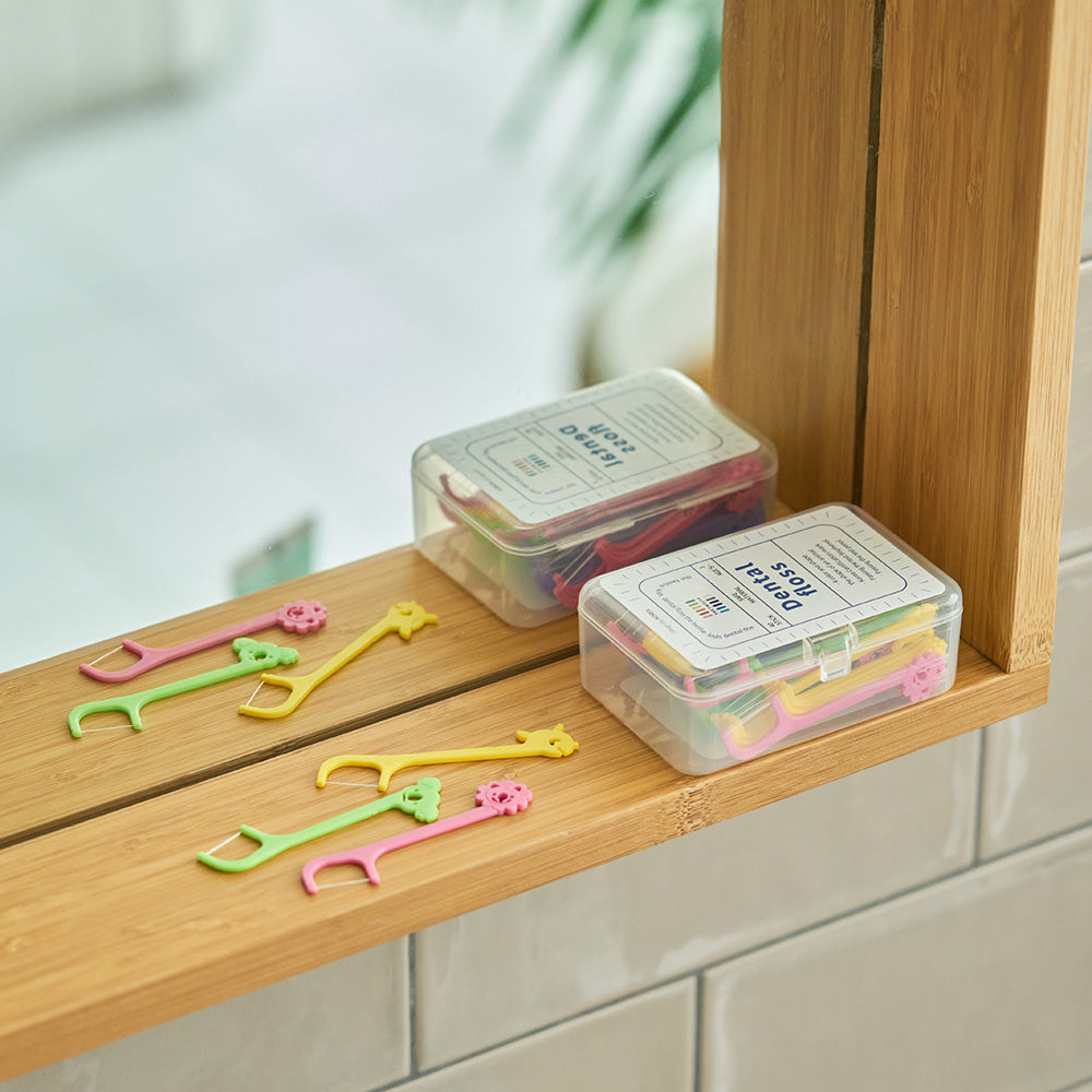 The Twelve Kids Dental Floss 40pcs (Ages 3+)