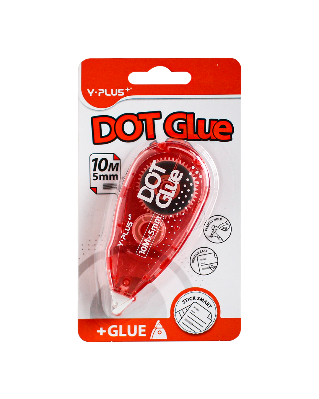Y-Plus+ Dot Glue Double Sided Adhesive Tape Roller