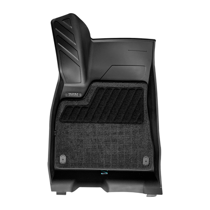 HALOBLK Tesla Model 3 Highland Waterproof Injected Molded TPE Cargo Liners Floor Mats - Double Layer