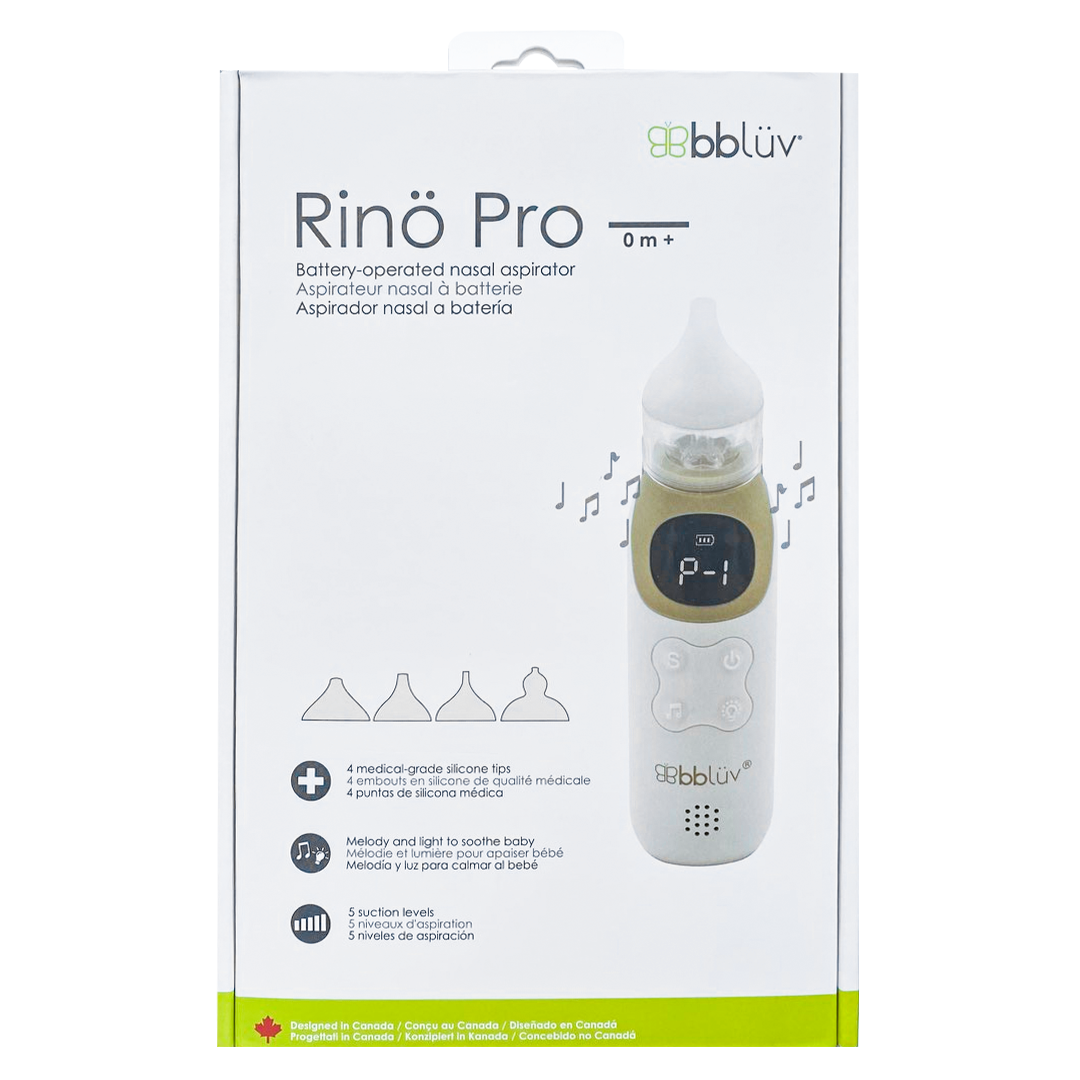 bbluv - Rinö Pro: Rechargeable Electric Nasal Aspirator