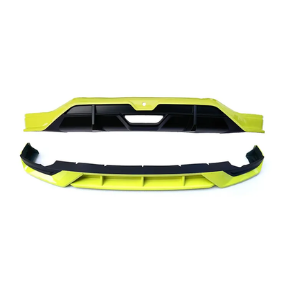 BYD Seagull Body Kit Front Chin and Rear Chin - 1 SET (2PCS) - Yellow Green