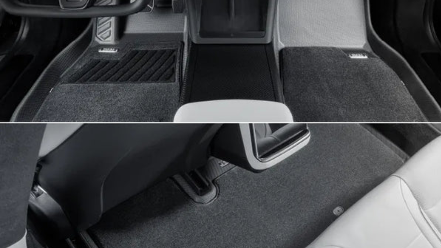 HALOBLK Tesla Model 3 Highland Waterproof Injected Molded TPE Cargo Liners Floor Mats - Double Layer