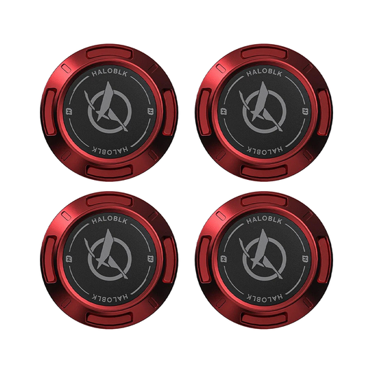 HALODISC Cap - Metallic Red (4 pcs)