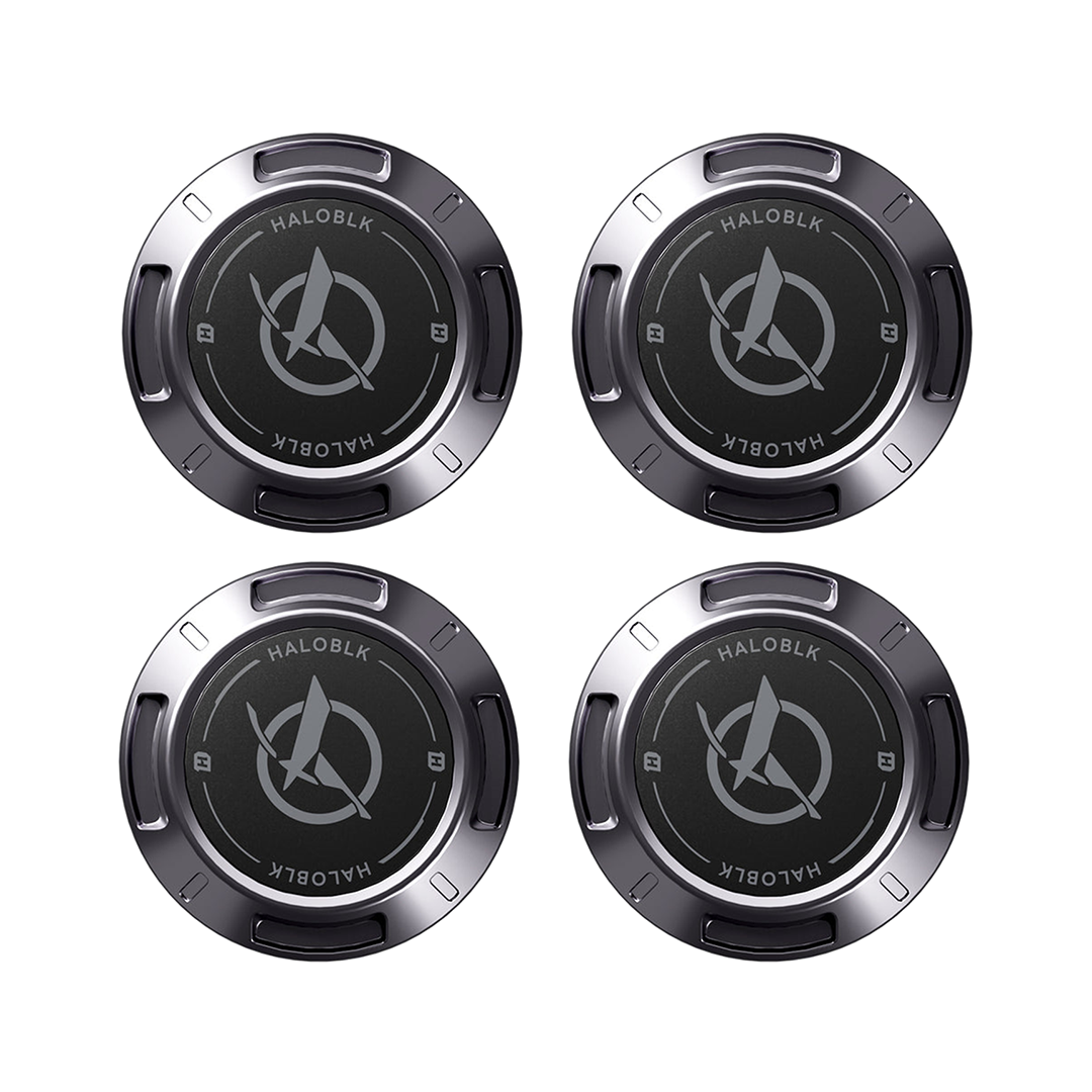HALODISC Cap - Metallic Gray (4 pcs)