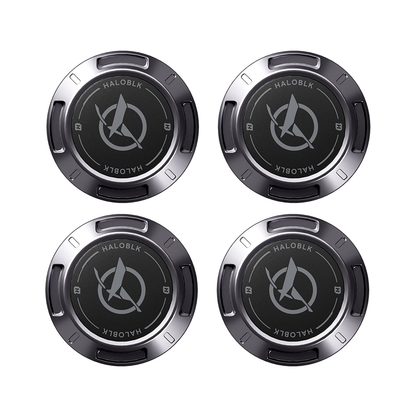 HALODISC Cap - Metallic Gray (4 pcs)