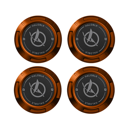 HALODISC Cap - Metallic Orange (4 pcs)