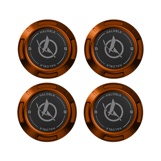 HALODISC Cap - Metallic Orange (4 pcs)