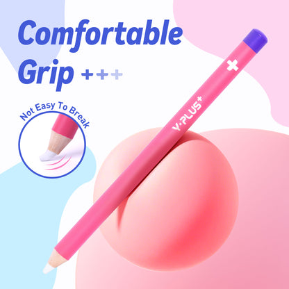 Y-Plus+ 2 Pcs Eraser Pen with 1 Pc Sharpener