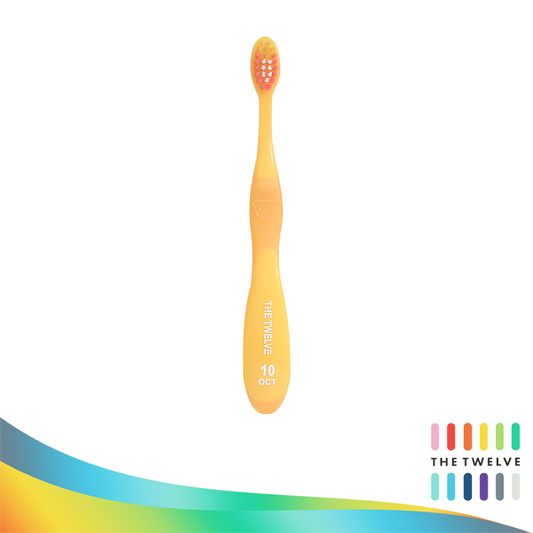 The Twelve Kids Toothbrush in Pastel Color 1 piece (Ages 3+)