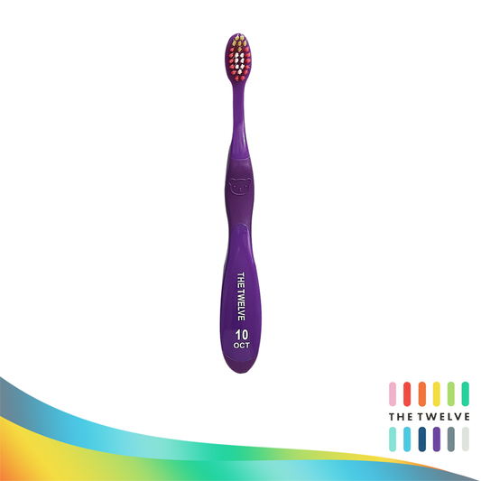 The Twelve Kids Toothbrush in Vivid Color 1 piece (Ages 3+)