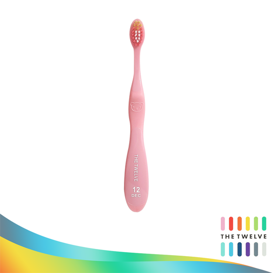 The Twelve Kids Toothbrush in Pastel Color 1 piece (Ages 3+)