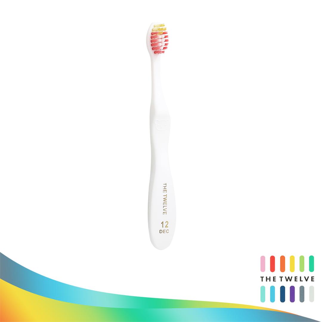 The Twelve Kids Toothbrush in Vivid Color 1 piece (Ages 3+)