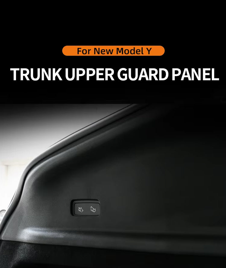 TESLA 2025 Model Y Juniper TPE Anti-Scratch Trunk Upper Guard Panel