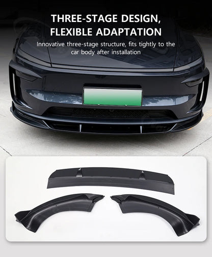TESLA 2025 Model Y Juniper ABS Anti Scratch Front Lip Splitter