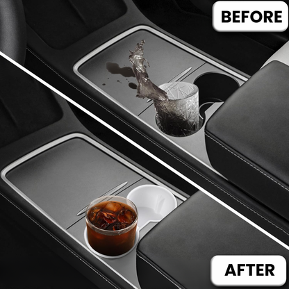 CIIYAA TESLA Model Y Juniper and TESLA Model 3 Soft Silicone Center Console Cup Holder
