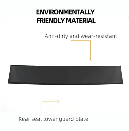TESLA 2025 Model Y Juniper TPE Second Row Under Seat Anti-Kick Mat