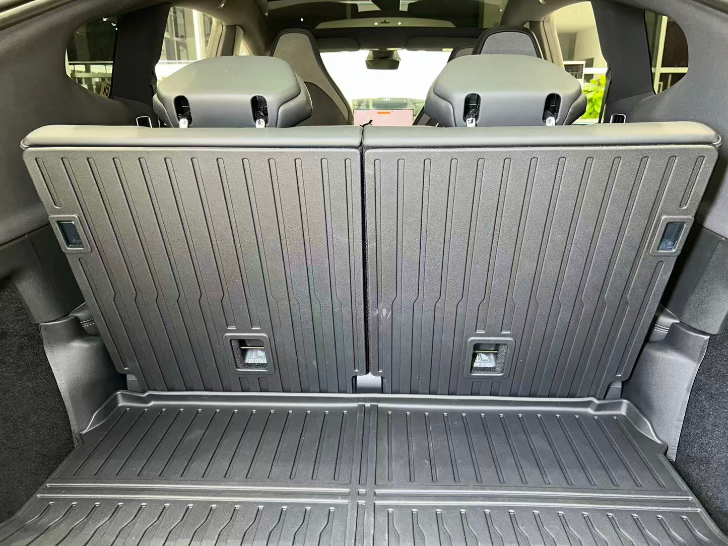 TESLA 2026 Model YL Waterproof TPE Odorless Cargo Liners Floor Mats - 1 SET (9PCS)