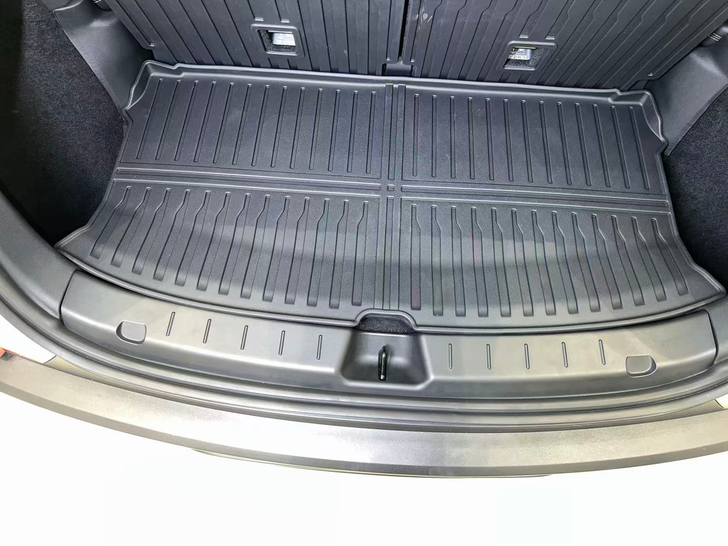 TESLA 2026 Model YL Waterproof TPE Odorless Cargo Liners Floor Mats - 1 SET (9PCS)