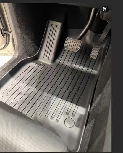TESLA 2026 Model YL Waterproof TPE Odorless Cargo Liners Floor Mats - 1 SET (9PCS)