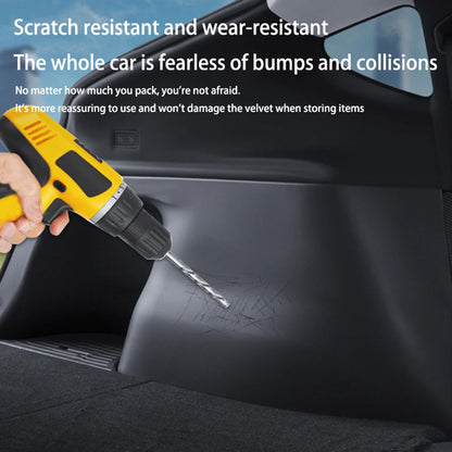 TESLA 2025 Model Y Juniper TPE Cargo Liners Rear Protective Panel on Both Side of the Trunk - 1 SET (2PCS)