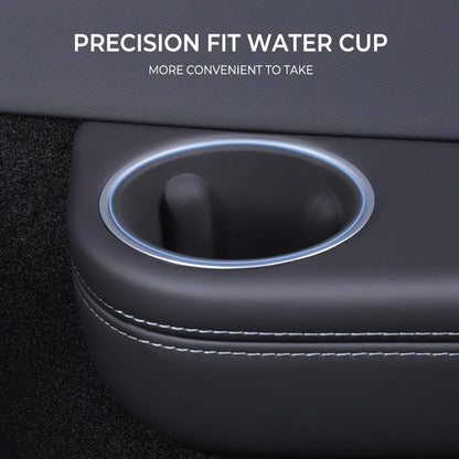 3W TESLA 2026 Model YL TPE Waterproof Third Row Cup Holder - 1 SET (2PCS)