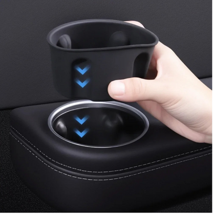 3W TESLA 2026 Model YL TPE Waterproof Third Row Cup Holder - 1 SET (2PCS)