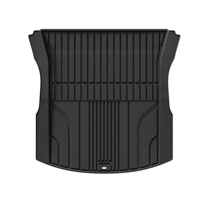 3W TESLA 2024-2026 Model 3 Highland Double Layer Injected Molded TPE Odorless Cargo Liners Floor Mats - 1 SET (6 PCS)