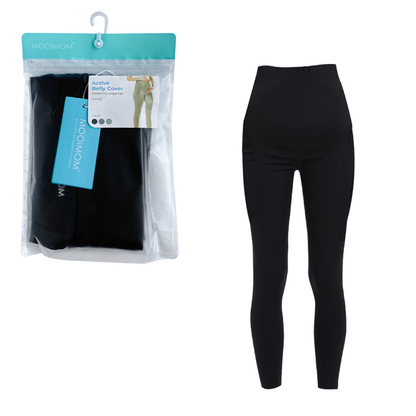 MOOIMOM Active Belly Cover Maternity Leggings (Long)