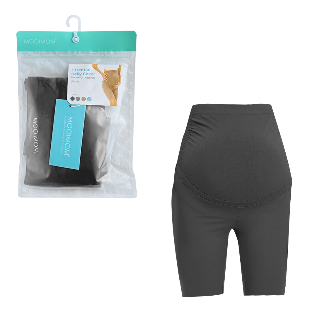 MOOIMOM Essential Belly Cover Maternity Legging (Short)
