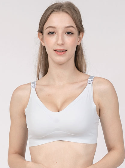 MOOIMOM Super Soft Seamless Maternity & Nursing Bra