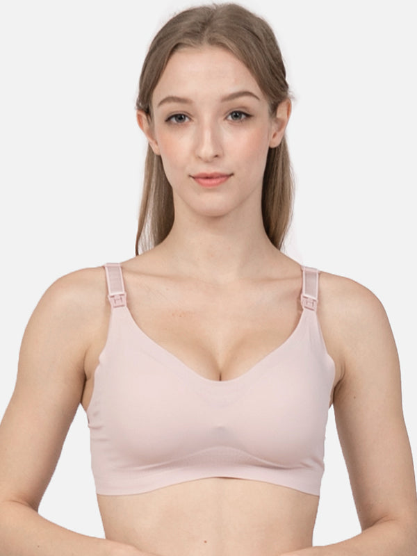 MOOIMOM Super Soft Seamless Maternity & Nursing Bra