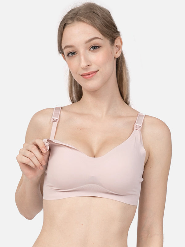 MOOIMOM Super Soft Seamless Maternity & Nursing Bra