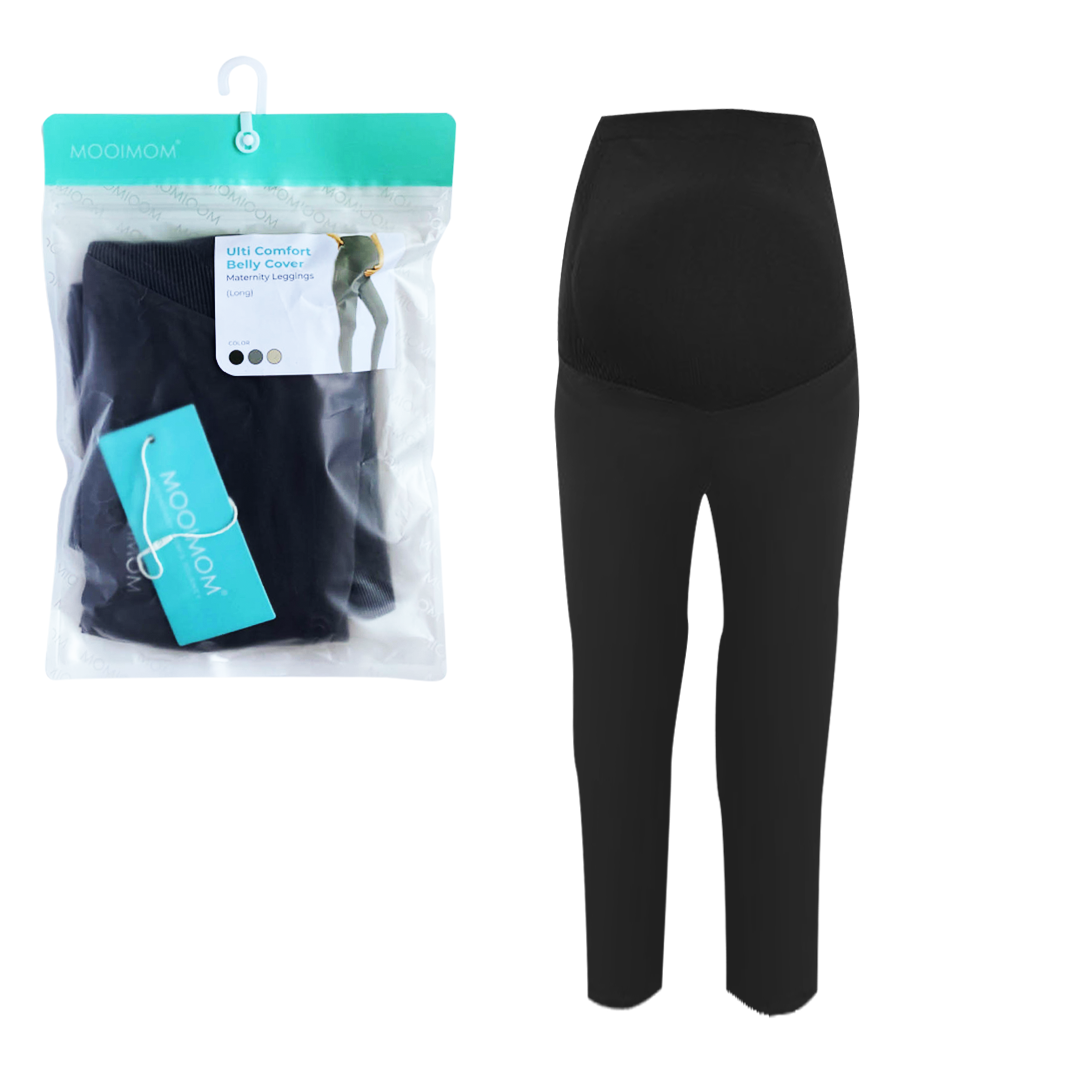 MOOIMOM Ulti Comfort Belly Cover Maternity Leggings (Long)