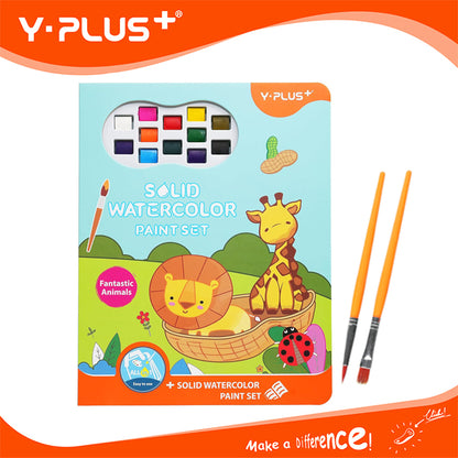 Y-Plus+ Solid Watercolor Paint Set