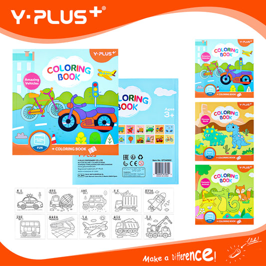 Y-Plus+ Coloring Book