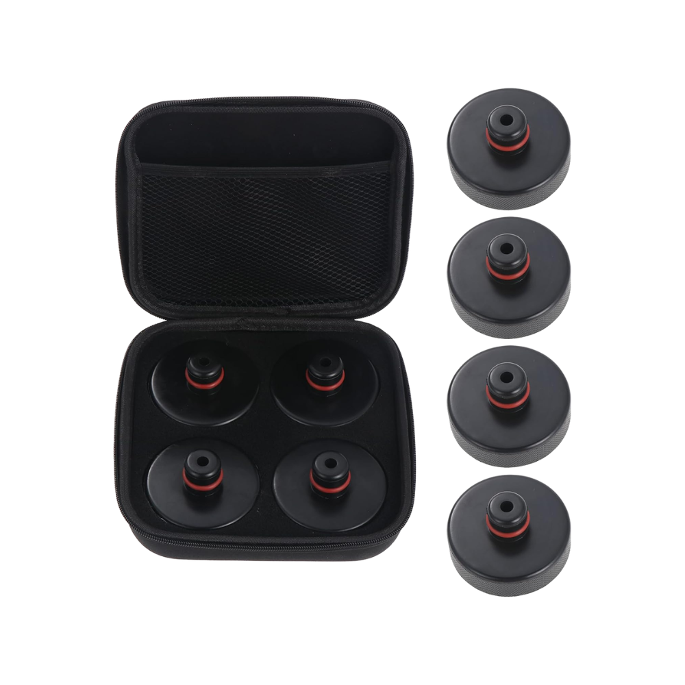 TESLA Model Y | Model YL | Model 3 Jack Lifting Rubber Pad Adapter with Storage Bag - 1 SET (4PCS)
