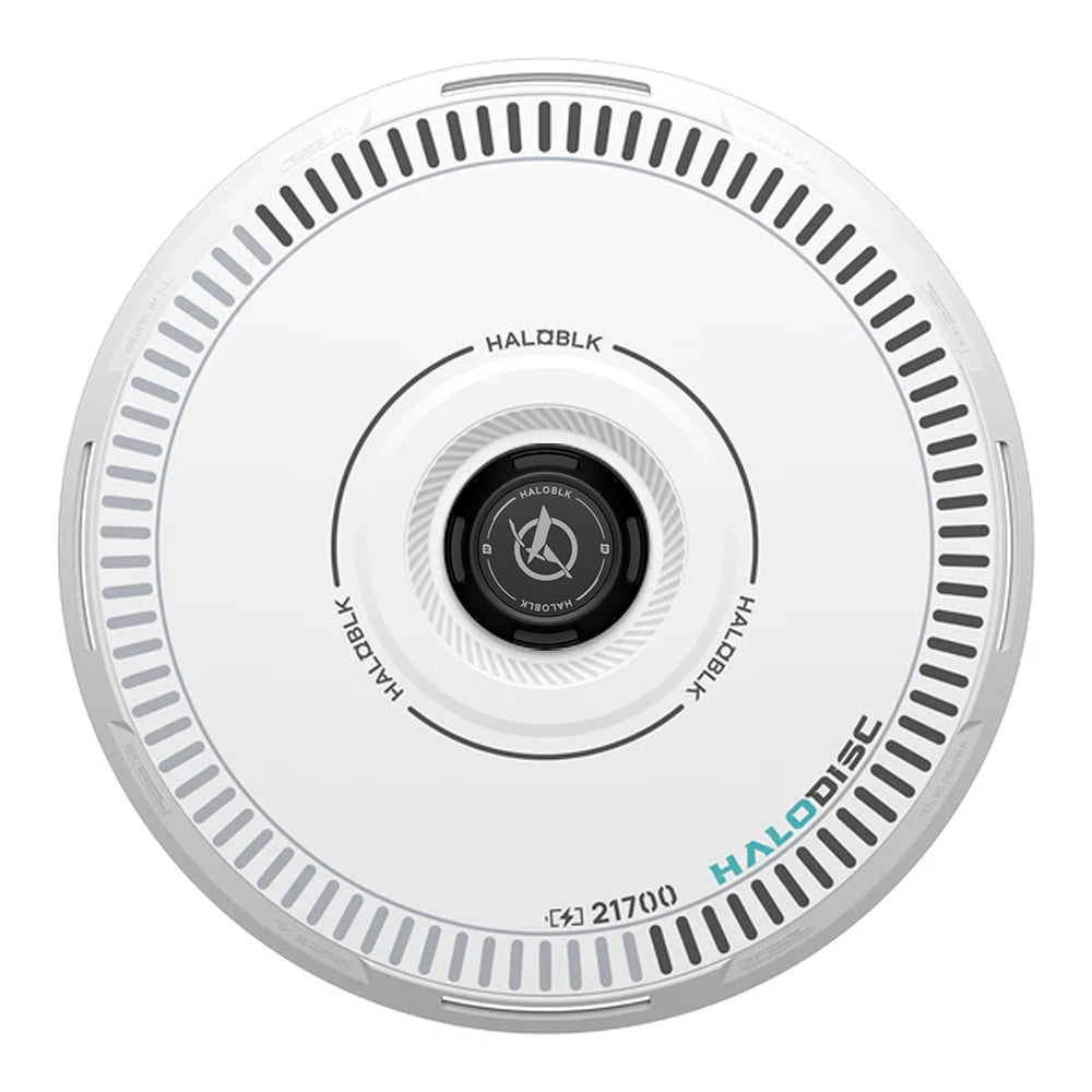 HALODISC 2 Charging (White) | Set of 4 Wheel Covers for Tesla Model Y, Model Y L and Model 3 19" Crossflow Wheel