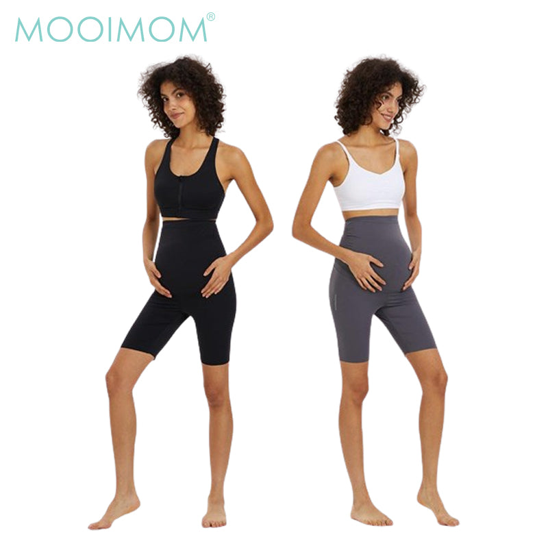 MOOIMOM Essential Belly Cover Maternity Legging (Short)