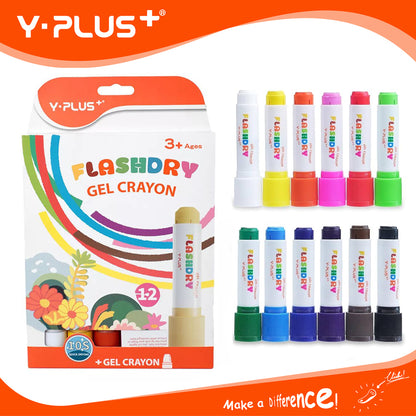 Y-Plus+ FlashDry Gel Crayon