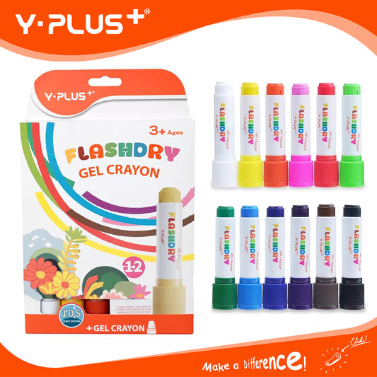 Y-Plus+ FlashDry Gel Crayon