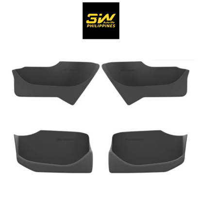 3W TESLA 2024-2026 Model 3 TPE Front and Rear Door Storage Box Protection - 1 SET (4PCS)