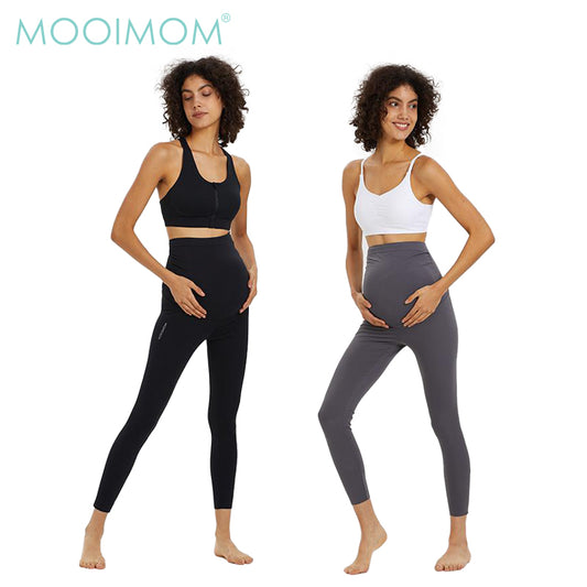 MOOIMOM Essential Belly Cover Maternity Leggings (Long)