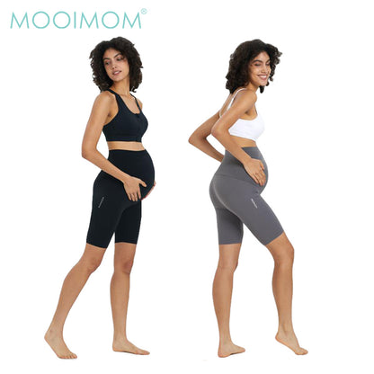 MOOIMOM Ulti Comfort Belly Cover Maternity Leggings (Short)