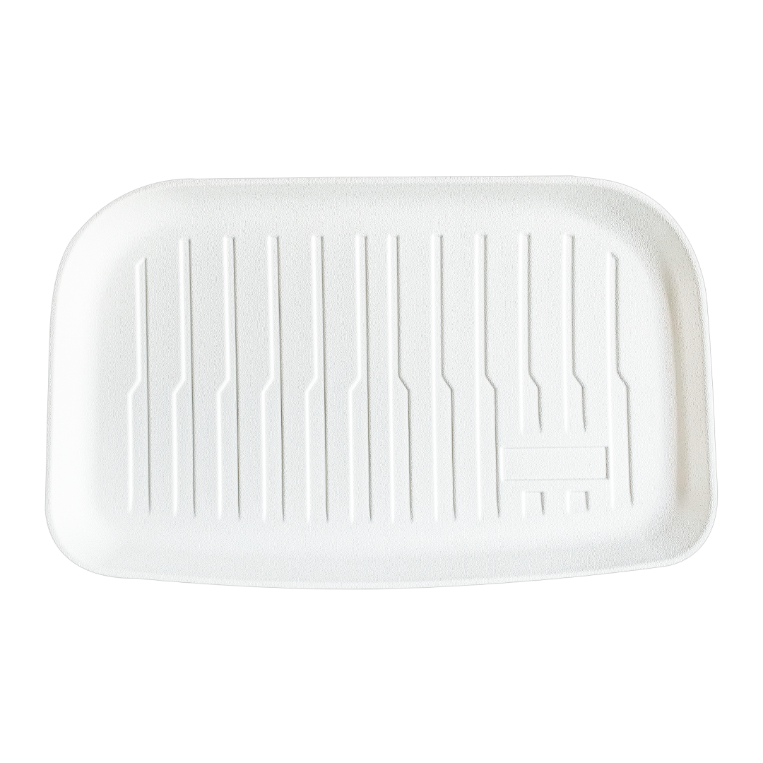 TESLA 2025/2026 Model Y Juniper Waterproof TPE Odorless Cargo Liners Floor Mats - White 1 SET (9PCS)