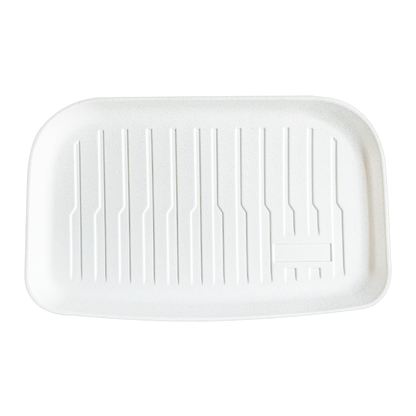 TESLA 2025/2026 Model Y Juniper Waterproof TPE Odorless Cargo Liners Floor Mats - White 1 SET (9PCS)