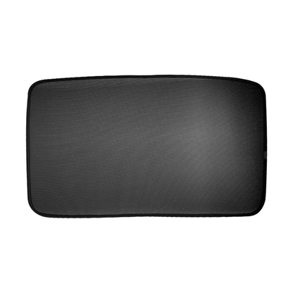 TESLA 2025+ Model 3 Highland Foldable Front and Rear Sunroof Mesh Sunshade for Glass Roof (Black)