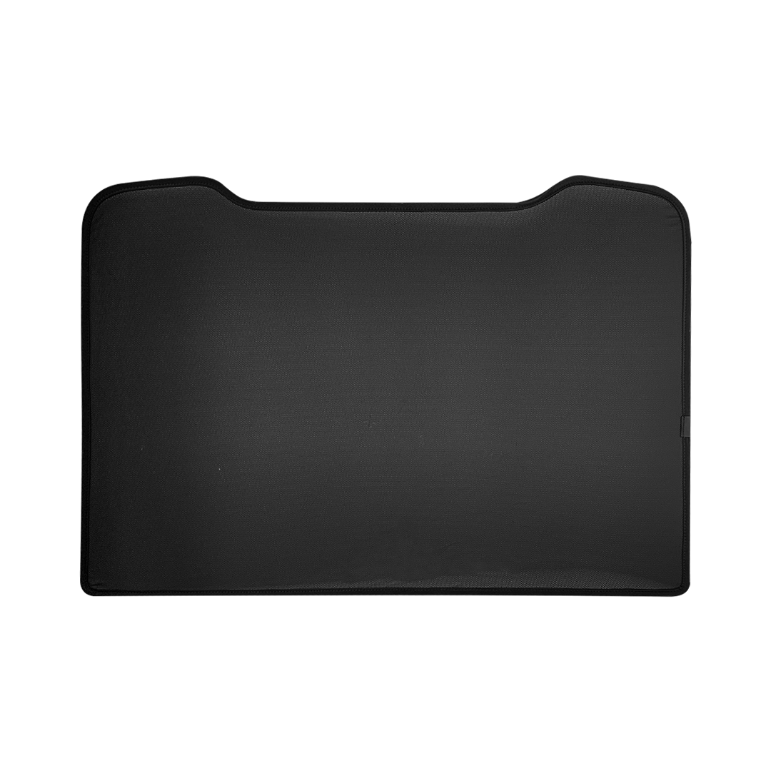 TESLA 2025/2026 Model Y Juniper Foldable Front and Rear Sunroof Mesh Sunshade for Glass Roof (Black)